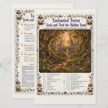 Jeux de fête de fée des bois pour enfants