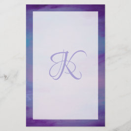 Papeterie Joli Pastels | Cloud rose mignon Ciel bleu violet