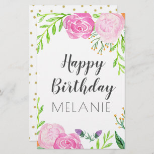 Papeterie Joyeux anniversaire