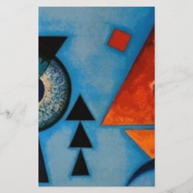 Papeterie Kandinsky Soft Hard Abstrait (Devant)