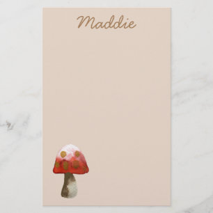 Papeterie La magie du Toadstool aux champignons rouges