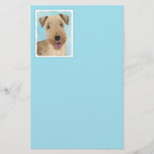 Papeterie Lakeland Terrier Peinture - Cute Original Chien Ar