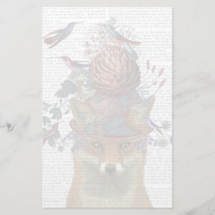 Papeterie Le gardien d'oiseaux Fox avec Artichoke