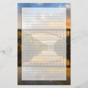 Papeterie Le Roi français Bridge dans l'automne