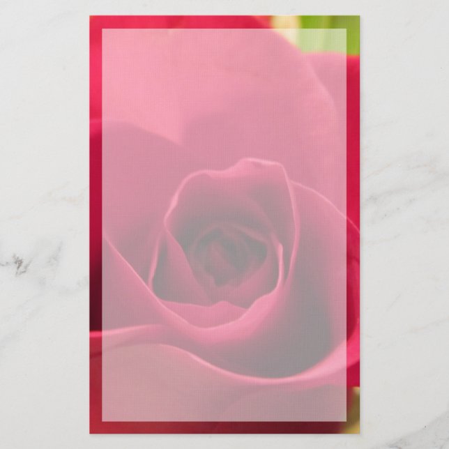 Papeterie Le "rouge de baisse complètement" s'est levé avec (Devant)