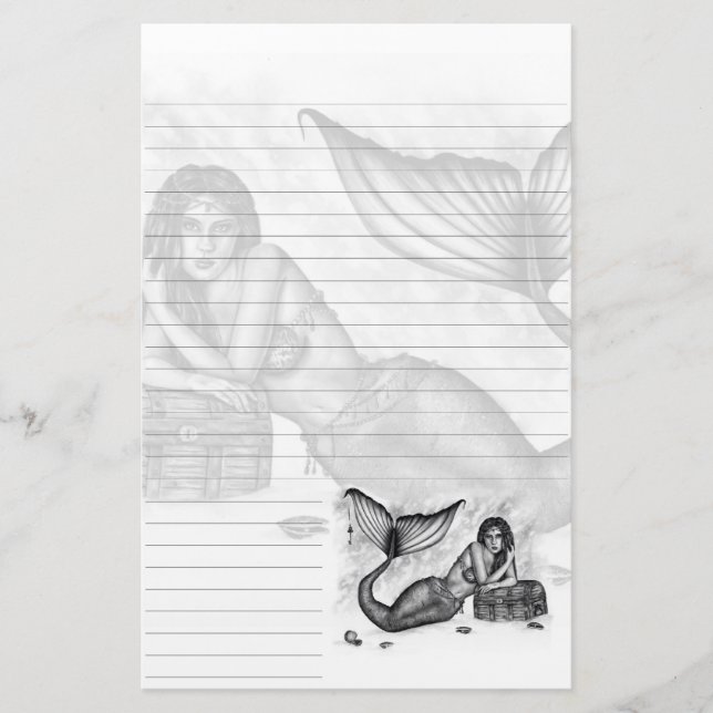 Papeterie Le trésor de la perle stationnaire (Devant)