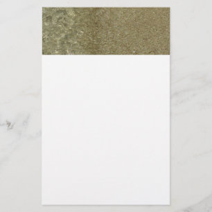 Papeterie L'eau sur la plage II Photographie Abstraite de la