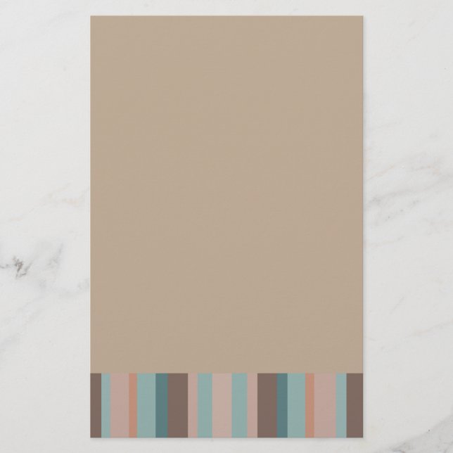 Papeterie Les côtes de l'océan Pacifique (Devant)