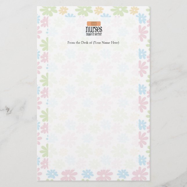 Papeterie Les infirmières s'améliorent, les bandages (Devant)