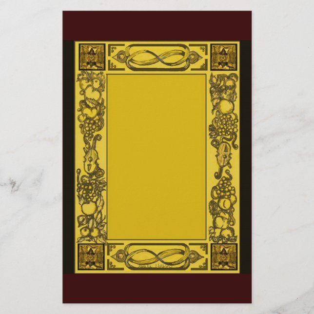 Papeterie Les sculptures sur bois anglaises en restauration (Devant)