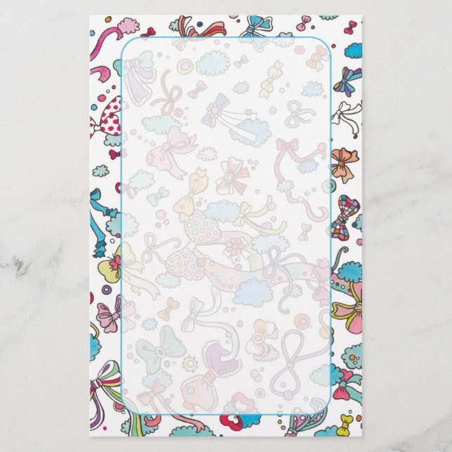 Papeterie Les vaches dans le ciel (Devant)