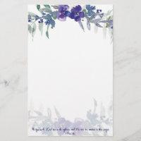 Les yeux du Seigneur fleur violette