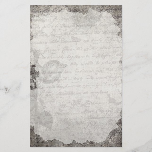 Papeterie Lettre vintage (Devant)