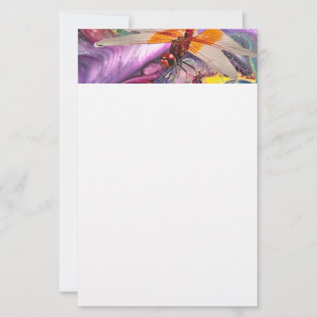 Papeterie libellule (Devant)