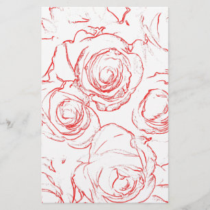Papeterie Lignes directrices de Red Roses