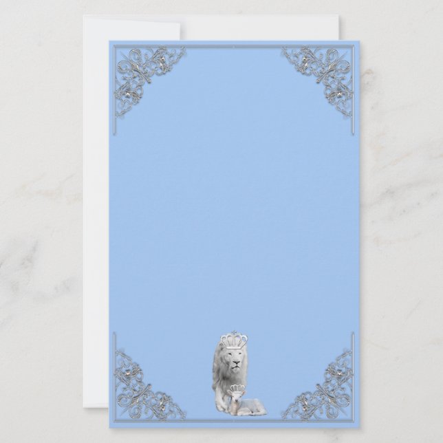 Papeterie Lion & Lamb Se réjouissant à la perspective de la  (Devant)