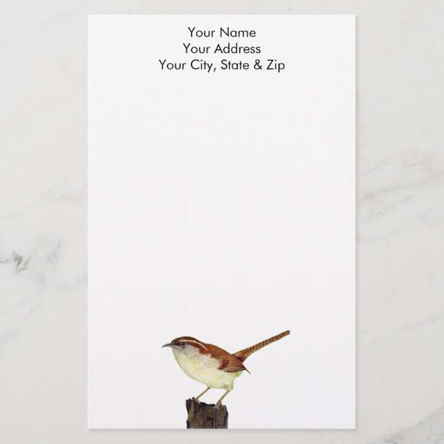 Papeterie Little Wren (Devant)