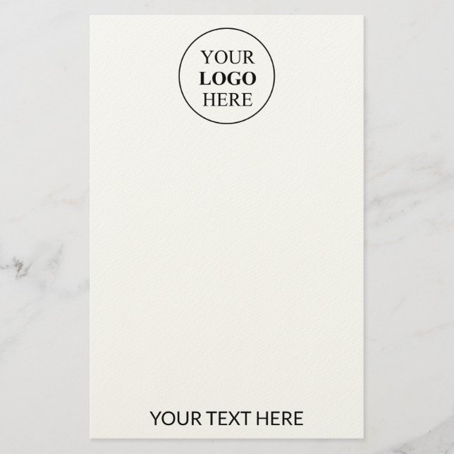 Papeterie Logo Promotionnel Personnalisé (Devant)