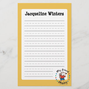 Papeterie Ma conception colorée de cercle de Maisy d'ami