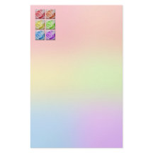 Macro roses d'arc-en-ciel