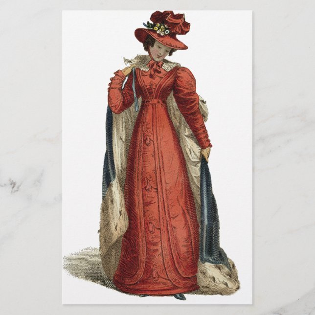 Papeterie Madame rouge de Regency (Devant)