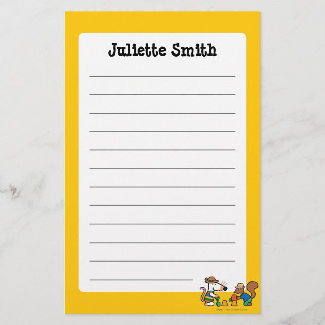 Papeterie Maisy et Cyrille construisent un château de sable (Devant)