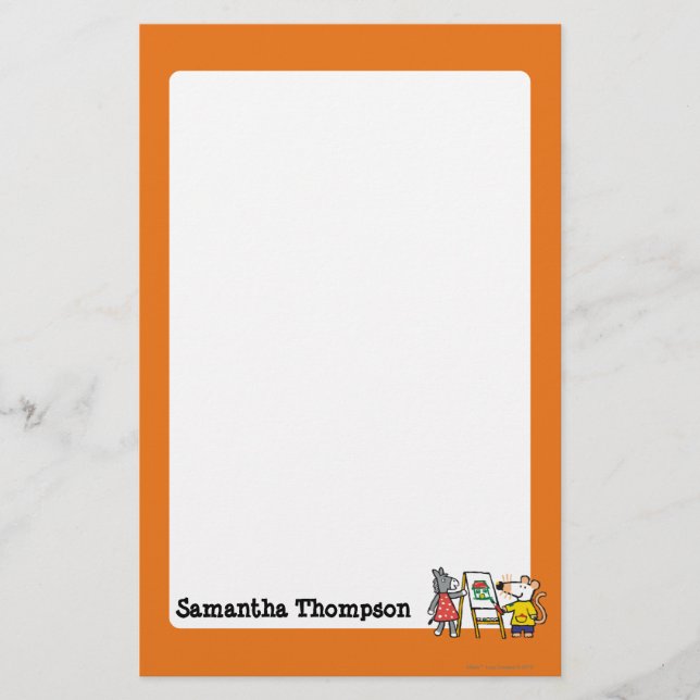 Papeterie Maisy et Dotty Paint à l'école maternelle (Devant)