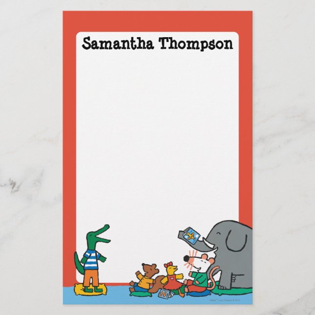 Papeterie Maisy et ses amis rient à l'heure de l'histoire (Devant)