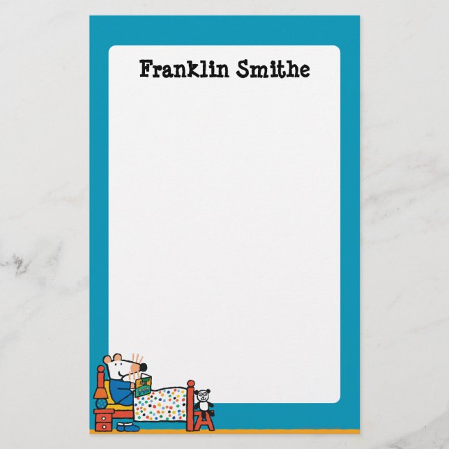 Papeterie Maisy Ready for Bed Blue Pajamas (Devant)