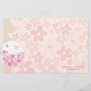 Papeterie Maman doit être Baby Girl Thank You Note Papeter