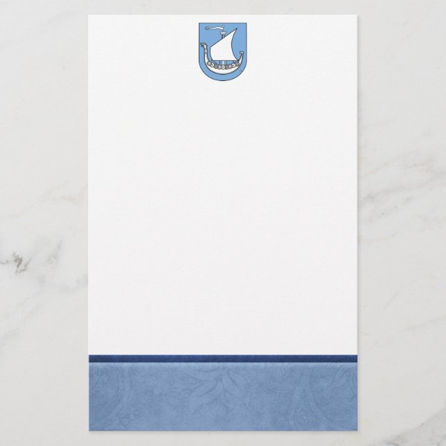 Papeterie Manteau de bateau de Viking des bras (Devant)