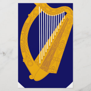 Papeterie Manteau des bras de l'Irlande - emblème irlandais