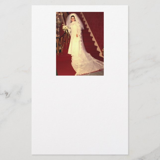 Papeterie Mariée rétro (Devant)
