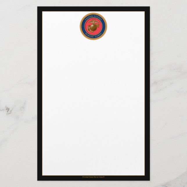 Papeterie Marine Corps Seal (Devant)