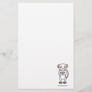 Papeterie mignonne de rat