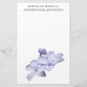Papeterie Minimaliste Moderne Fleuriste Féminine Professionn