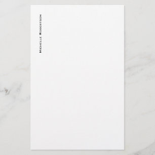 Papeterie Minimaliste Moderne Simple Professionnel