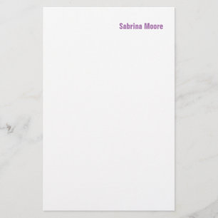 Papeterie Minimaliste Moderne Simple Professionnel