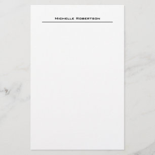 Papeterie Minimaliste Professionnel Simple Moderne