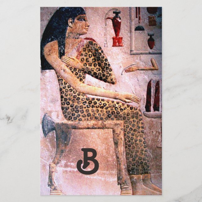 PAPETERIE MODE ET BEAUTÉ DU MONOGRAM D'ÉGYPTE ANTIQUE (Devant)