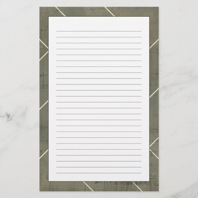 Papeterie Modèle abstrait avec des formes géométriques (Devant)