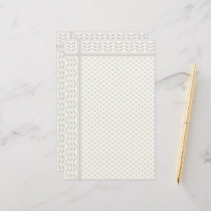 Papeterie Modèle de Keffiyeh symbole de la résistance palest