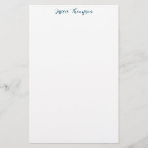 Papeterie Moderne élégant Plain Simple Professionnel