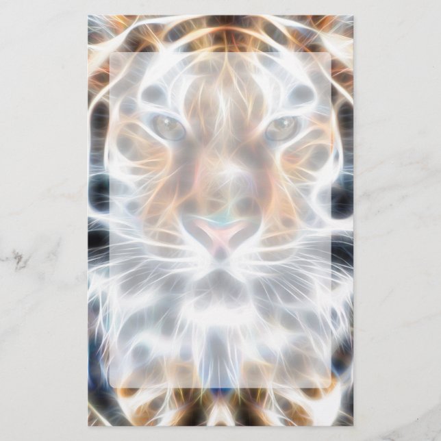 Papeterie Mon chat agit sur Wild Tiger Energy (Devant)