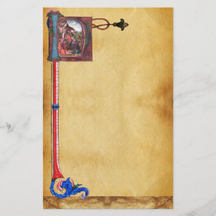 Papeterie MONogramme DE PARCHEMENT DE NATIVITÉ