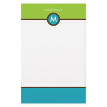 Papeterie Monogramme moderne - Affaires ou personn