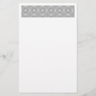 Papeterie Motif Blanc