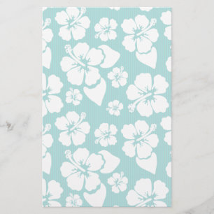 Papeterie Motif de fleurs d'Hibiscus