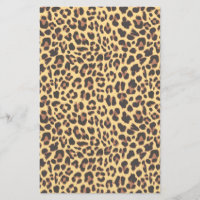 Motif de peau d'animal d'empreinte de léopard