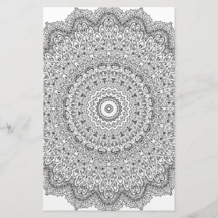 Papeterie Motif Mandala complexe